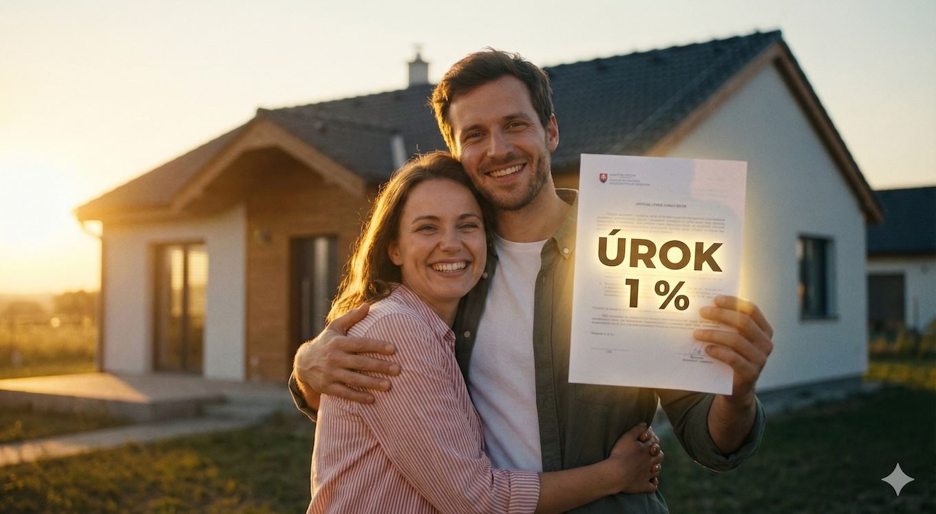 Zabudnite na drahé banky: Tu dostanete hypotéku s úrokom len 1 %