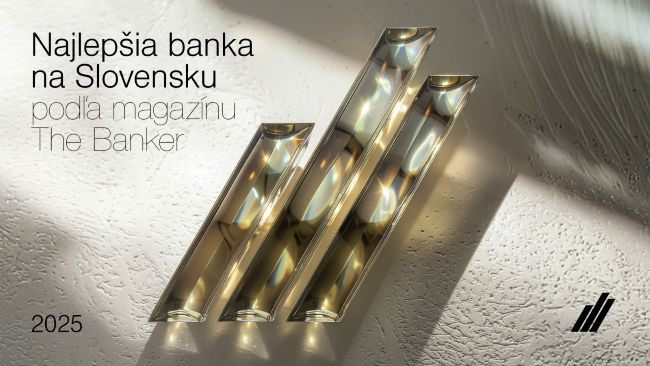 Tatra banka je slovenskou Bankou roka 2025