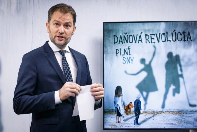 Matovič predstavil tretiu časť daňovej reformy, navrhuje aj znížiť sadzbu dane z príjmov pre firmy na 19 percent (video)