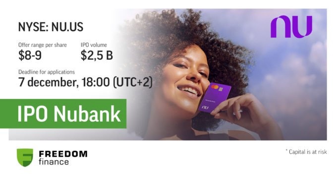 Brazílska fintechová banka Nubank vstupuje na Wall Street. Najväčšie latinskoamerické IPO očakáva zhodnotenie 40 mld. dolárov
